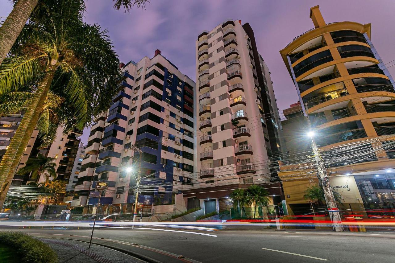 Vista Parcial Do Mar | 150M Do Shopping #Ca40 Διαμέρισμα Florianópolis Εξωτερικό φωτογραφία